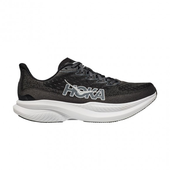 HOKA Wmns Mach 6 Wide 'Black White' | Women's Size 8 - 1147834-BWHT