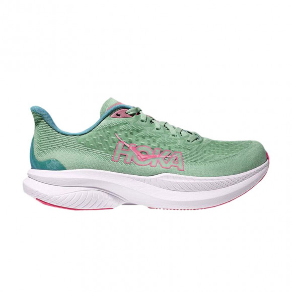 HOKA Wmns Mach 6 Wide 'Jadeite Alpine Blue' | Green | Women's Size 6.5 - 1147834-JTL