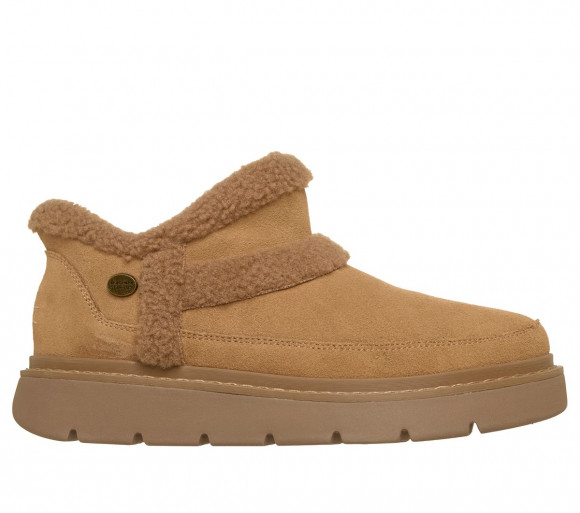 Skechers Women's Slip-ins: BOBS Keepsakes Lite - Winter Snug Boots in Chestnut - 114895