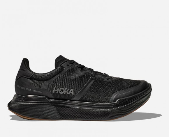 HOKA Transport X Shoes in Black - 1152450-BBLC