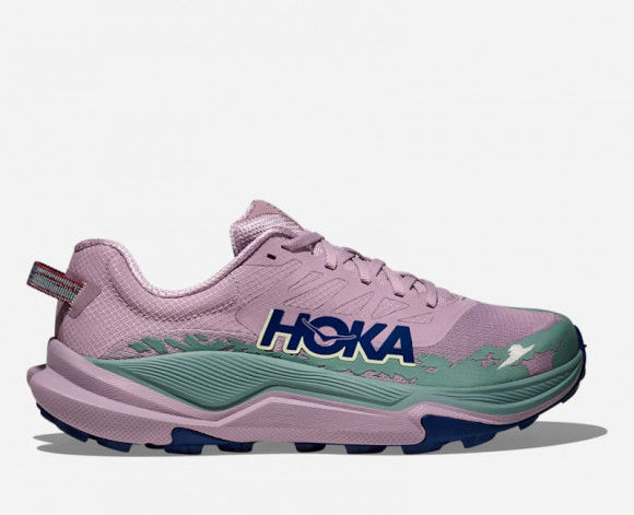 HOKA Women's Torrent 4 Trail Shoes in Fragrant Lilac/Tart Cherry - 1155074-FNTL