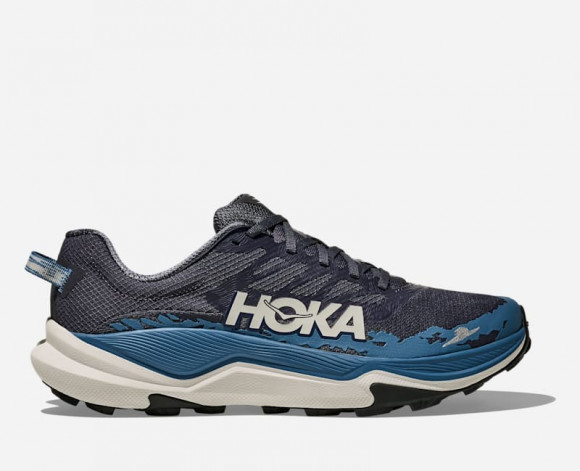 HOKA Men's Torrent 4 Trail Shoes in Charcoal Grey/Foggy Night - 1155115-CYF