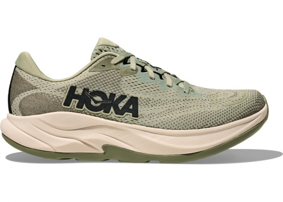 HOKA Men's Rincon 4 Road Running Shoes in Forest Lichen/Eucalyptus - 1155130-FLY