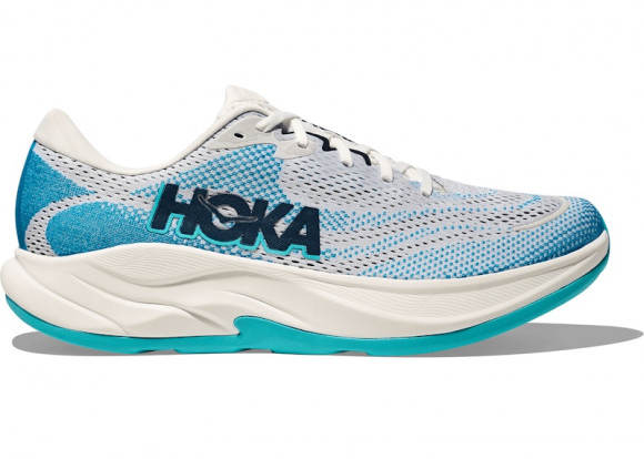 HOKA Men's Rincon 4 Road Running Shoes in Frost/Skyward Blue - 1155130-FSK