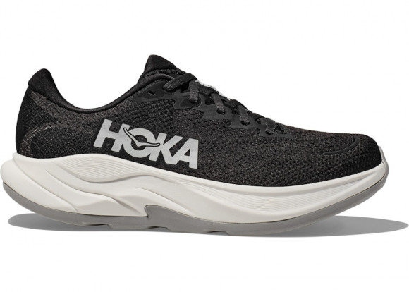 HOKA Women's Rincon 4 Road Running Shoes in Black/White - 1155131-BWHT