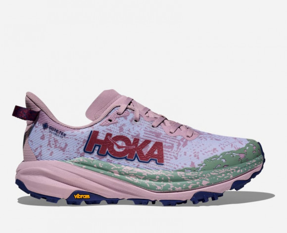 HOKA Women's Speedgoat 6 GORE-TEX Trail Shoes in Fragrant Lilac/Ambient Blue - 1155151-FMB