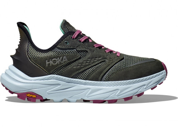 HOKA Women's Anacapa 2 Freedom Hiking Shoes in Outer Orbit/Overcast - 1155193-OBT