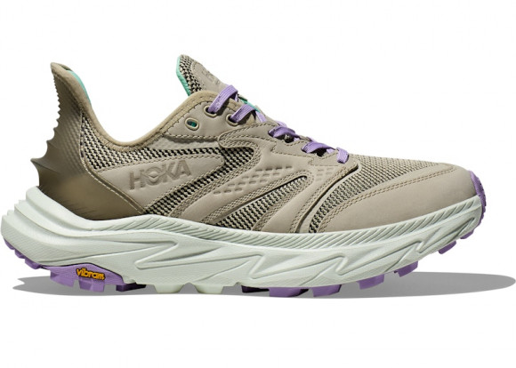 HOKA Women's Anacapa 2 Freedom Hiking Shoes in Sesame/Glaucous - 1155193-SMGL