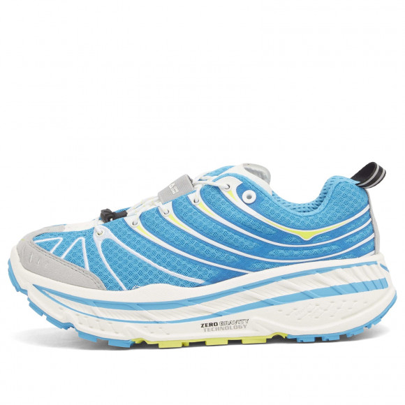 HOKA ONE ONE U Stinson Evo Og Sneaker in Skyward Blue/Hoka Citrus - 1155350-SHK