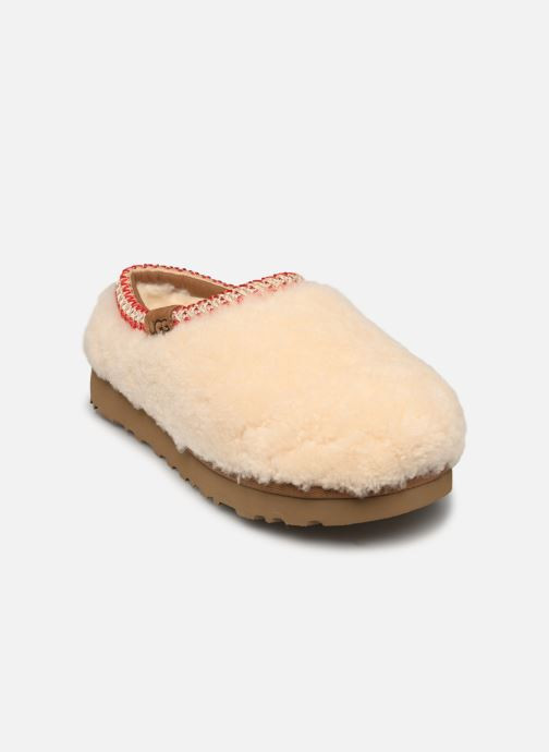 (WMNS) UGG Tasman Maxi Curly Slipper 'Natural' - 1158356-NAT