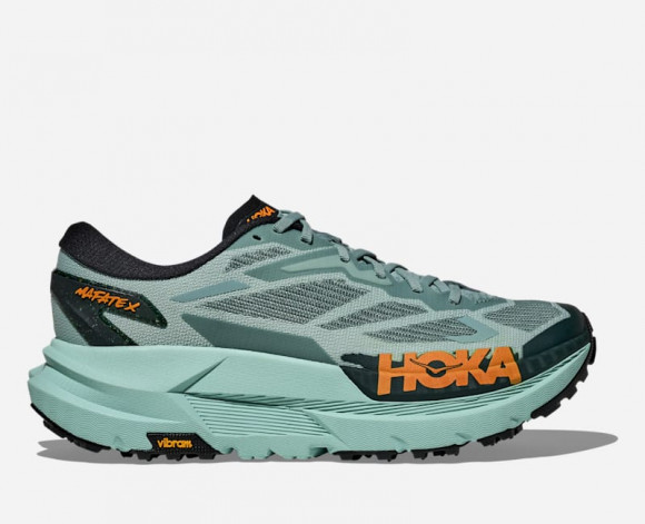 HOKA Men's Mafate X Trail Shoes in Sage/Rosemary - 1161990-SRSM