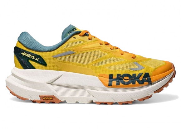 HOKA Men's Mafate X Trail Shoes in Zest/Mountain Fog - 1161990-ZTM