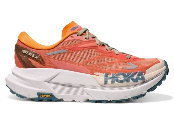 HOKA Women's Mafate X Trail Shoes in Feldspar/Mountain Fog - 1162010-FPR