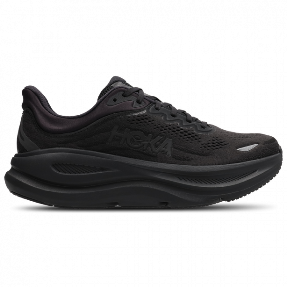 HOKA Men's Bondi 9 Road Running Shoes in Black - 1162011-BBLC