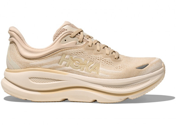 HOKA ONE ONE Men's M Bondi 9 Sneaker in Oatmeal/Oat Milk - 1162011-OLTM