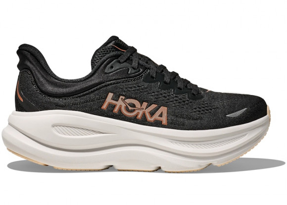 Hoka One One Bondi 9 Black Rose Gold (Women's) - 1162012-BRGL