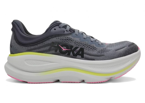 Hoka One One Bondi 9 Charcoal Grey Grey Skies (Women's) - 1162012-CYG