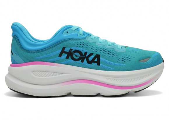 Hoka One One Bondi 9 Skyward Blue Neon Fuchsia (Women's) - 1162012-SNNF