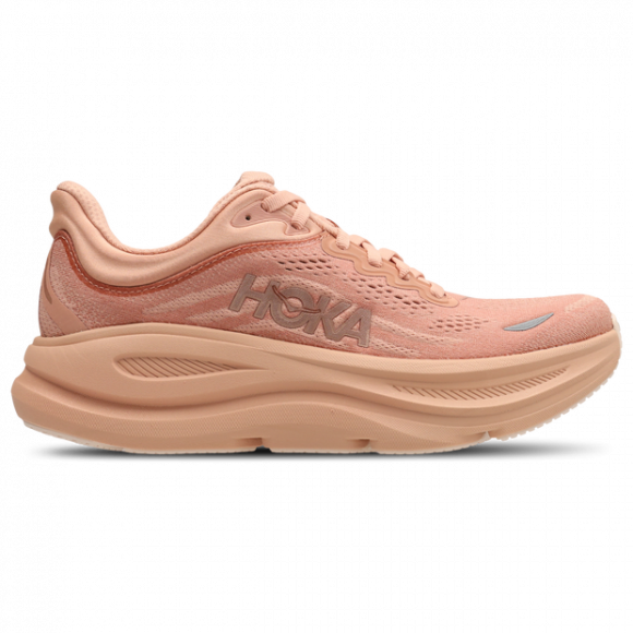 Hoka Bondi 9 Women's Sneakers - Brown - Size 4.0 - Mesh/Synthetic - 1162012-SNNR