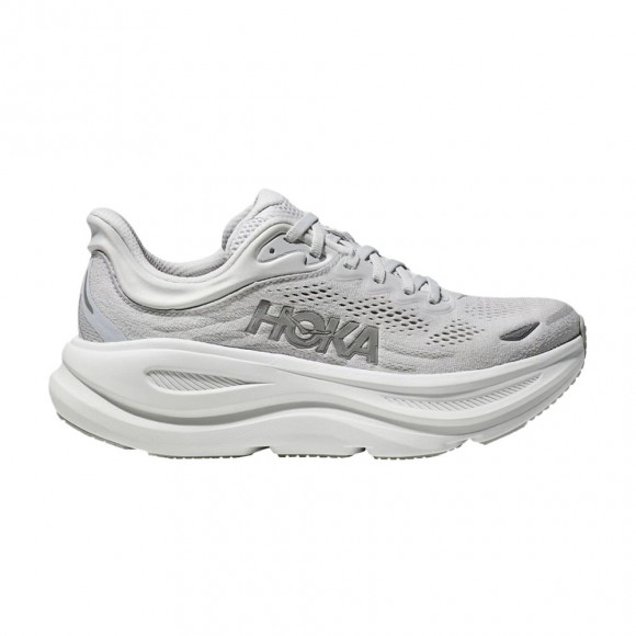 HOKA Wmns Bondi 9 Wide 'Stardust Silver' | Grey | Women's Size 7.5 - 1162014-SDSTS