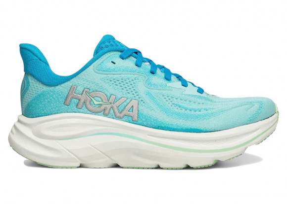 HOKA Women's Clifton 10 Road Running Shoes in Skyward Blue/Cielo Blue - 1162031-SKYW