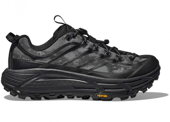 HOKA Stealth/Tech Mafate Three2 Lifestyle Shoes in Black/Carbon Black - 1162770-BBNB