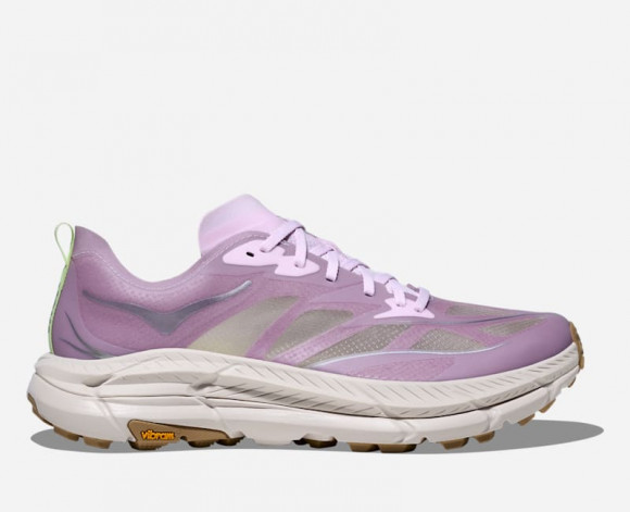 HOKA Mafate Speed 4 Lite Lifestyle Shoes in Lilac Cream/Stucco - 1168450-LMS