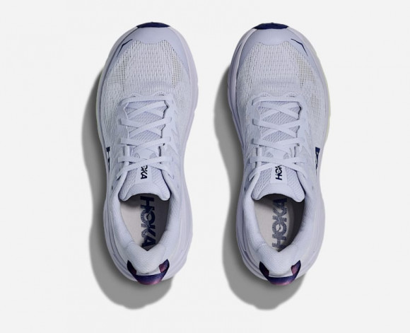 HOKA Women's Challenger 8 Road Running Shoes in Ambient Blue/Blueberry - 1168717-ALBR