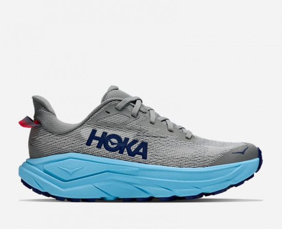 HOKA Women's Challenger 8 Road Running Shoes in Galactic Grey/Soaring Blue - 1168717-GYSR