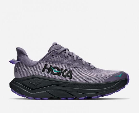 HOKA Women's Challenger 8 Road Running Shoes in Purple Fog/Black - 1168717-PGB