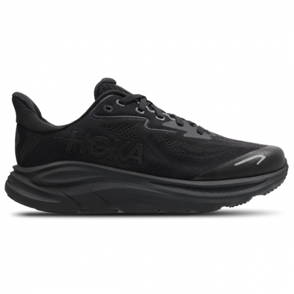 Hoka Clifton 10 Kid's Sneakers - Black - Size 3 - Mesh/Synthetic - 1168860-BBLC