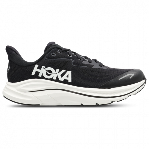 Hoka Clifton 10 Kid's Sneakers - Black - Size 5 - Mesh/Synthetic - 1168860-BWHT