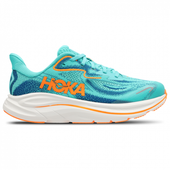 Hoka Clifton 10 Kid's Sneakers - Blue - Size 3 - Mesh/Synthetic - 1168860-NCQ