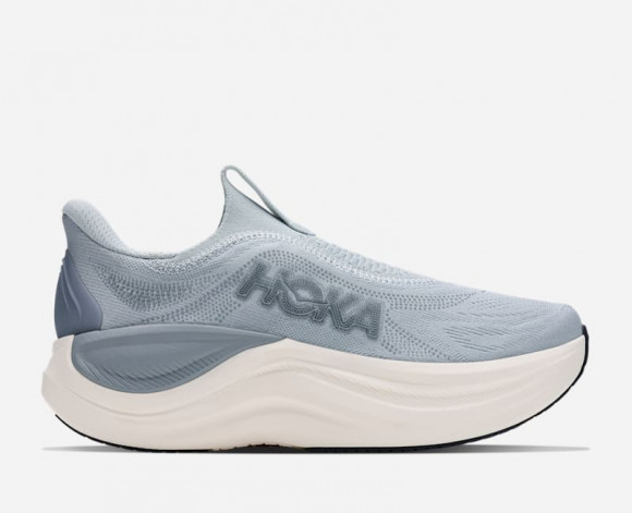HOKA Women's Skyward Laceless Recovery Shoes in Mineral Blue/Washed Blue - 1168877-MBLW