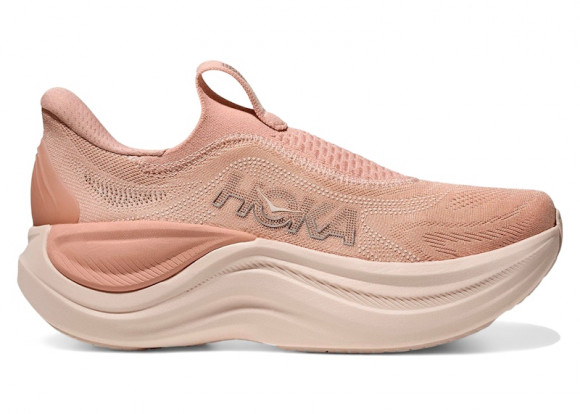 HOKA Women's Skyward Laceless Recovery Shoes in Rose Latte/Rose Cream - 1168877-RLTT