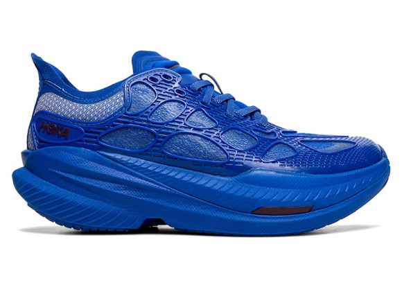HOKA ONE ONE U Mach X Caged Sneaker in Ultramarine/Midnight Blue - 1168932-UNM