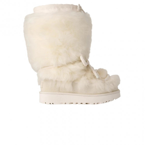 UGG Wmns Classic Tall Chalet Boot' White' | Women's Size 5 - 1171570-WHT