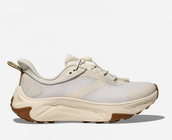 HOKA Women's Transport 2 Hiking Shoes in Alabaster/Alabaster - 1171850-ABST