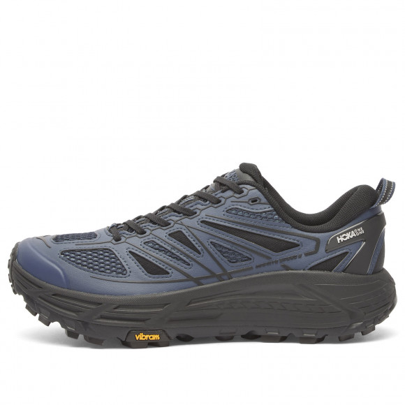 Hoka One One Men's Mafate Speed 2 TS Sneaker in Varsity Navy/Black - 1171891-VCK