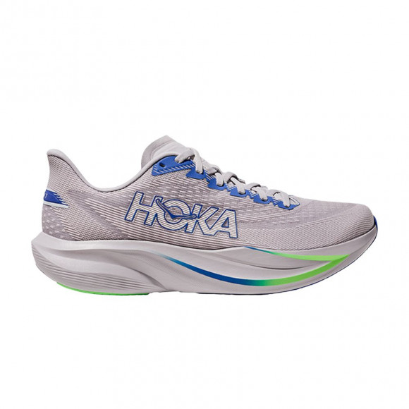HOKA Mach 7 2E Wide 'Ash Grey Colbalt Blue' | Men's Size 8 - 1171905-AYCB