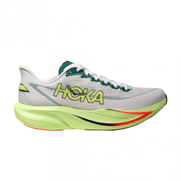 HOKA Wmns Mach 7 D Wide 'White Green' | Women's Size 7 - 1171906-FYZ