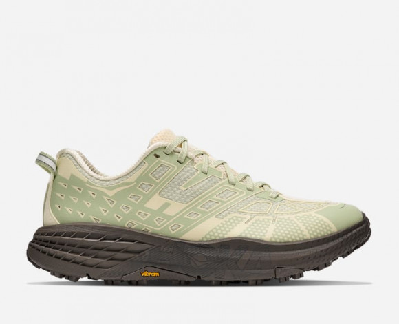 HOKA Stealth/Tech Speedgoat 2 Lifestyle Shoes in Morning Dew/Cliff Grey - 1171910-MDW