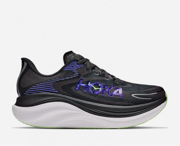 HOKA Skyward X 2 Chaussures pour Homme en Carbon Black/Neon Nebula | Running Sur Route - 1171925-CKN