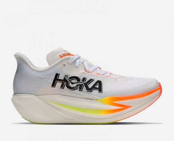 HOKA Cielo X1 3.0 Race Shoes in Frost/Black - 1171927-FLCK
