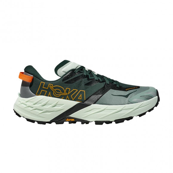 HOKA Speedgoat 7 2E Wide 'Green Black' | Men's Size 11 - 1171930-BFS
