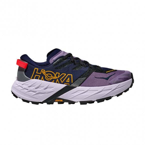 HOKA Wmns Speedgoat 7 D Wide 'Navy Purple' | Blue | Women's Size 8 - 1171931-BMS
