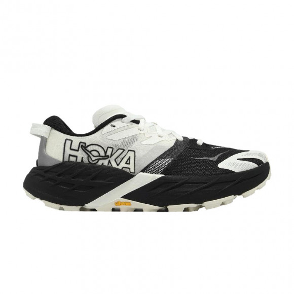 HOKA Wmns Speedgoat 7 D Wide 'Black White' | Women's Size 8.5 - 1171931BWHT