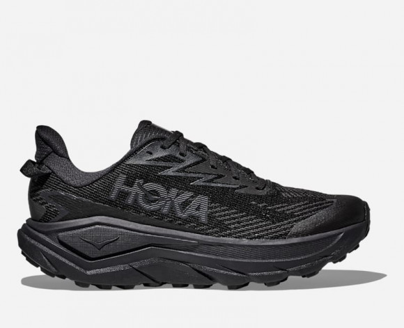 HOKA Men's Challenger 8 GORE-TEX Trail Shoes in Black/Carbon Black - 1171958-BBNB