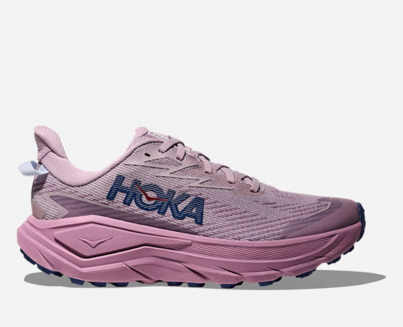 HOKA Women's Challenger 8 GORE-TEX Trail Shoes in Fragrant Lilac/Berry Mauve - 1171959-FMV