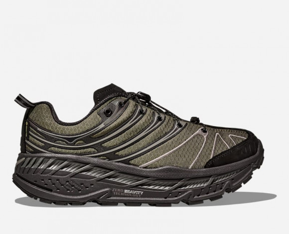 HOKA Stinson Evo GORE-TEX HAVEN Lifestyle Shoes in Jet Black/Tarmac - 1172430-JKT
